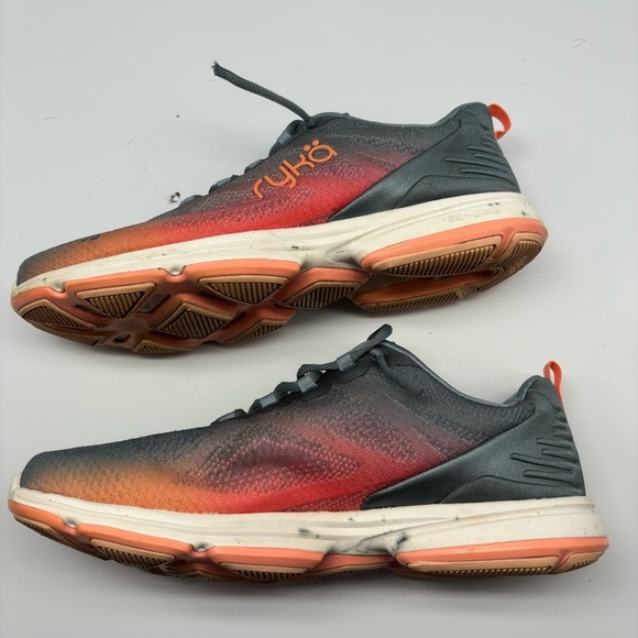 Ryka Devotion Plus 4 sneakers pink and blue Sz 9.5 Worn 3x. - Picture 9 of 12